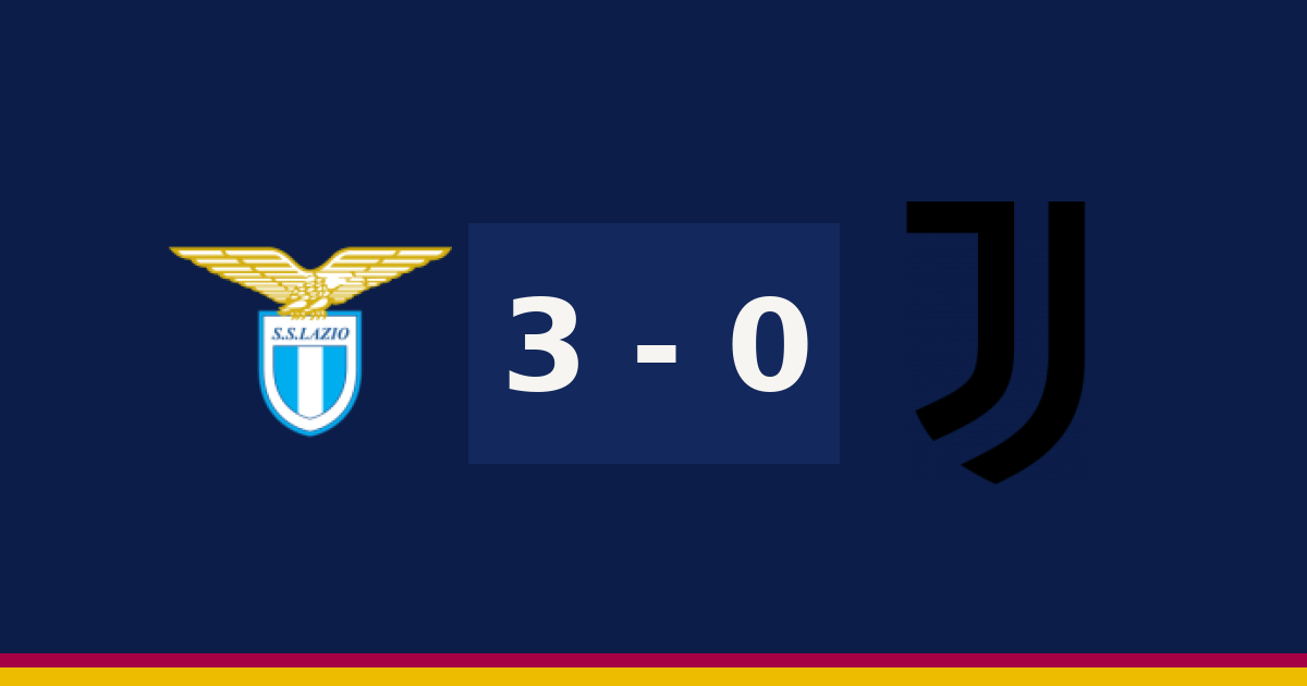 Lazio يكتسح يوفنتوس 3-0 في الدوري الإيطالي