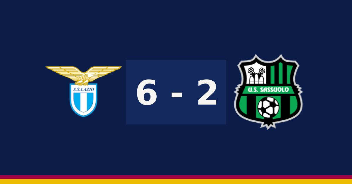 مباشر: ساسوولو 2-6 لاتسيو — الدقيقة 70′