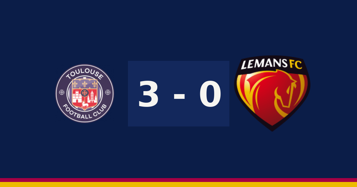 تولوز يكتسح لومان 3-0 في الدوري الفرنسي