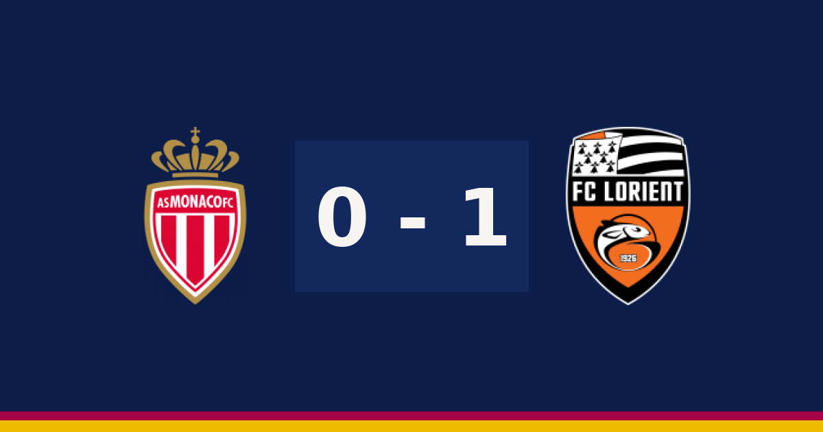 لوريان يخطف الفوز من موناكو 1-0 في الدوري الفرنسي