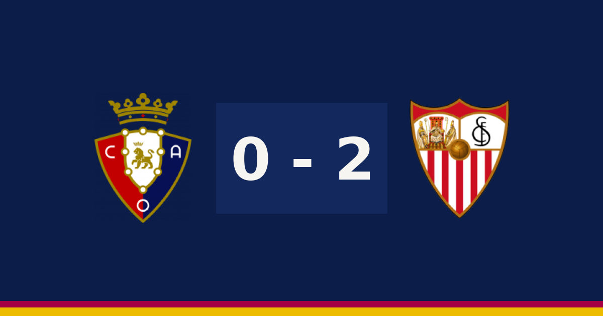 إشبيلية يتجاوز أوساسونا 2-0 في الدوري الإسباني