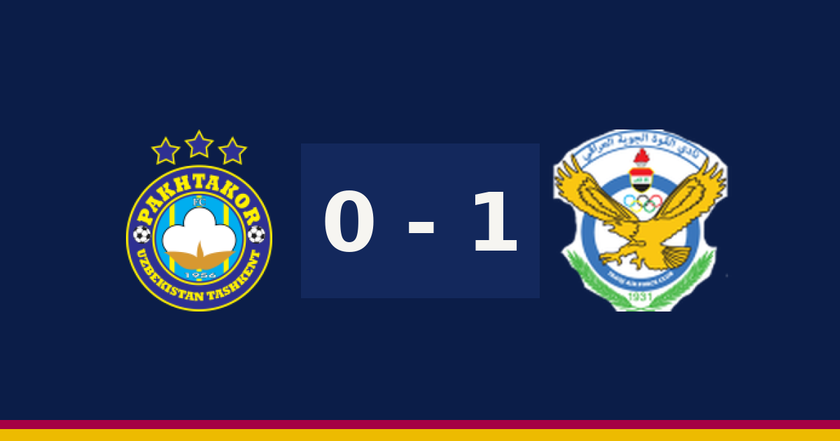 مباشر: القوى الجوية 1-0 بختاكور — الدقيقة 73′