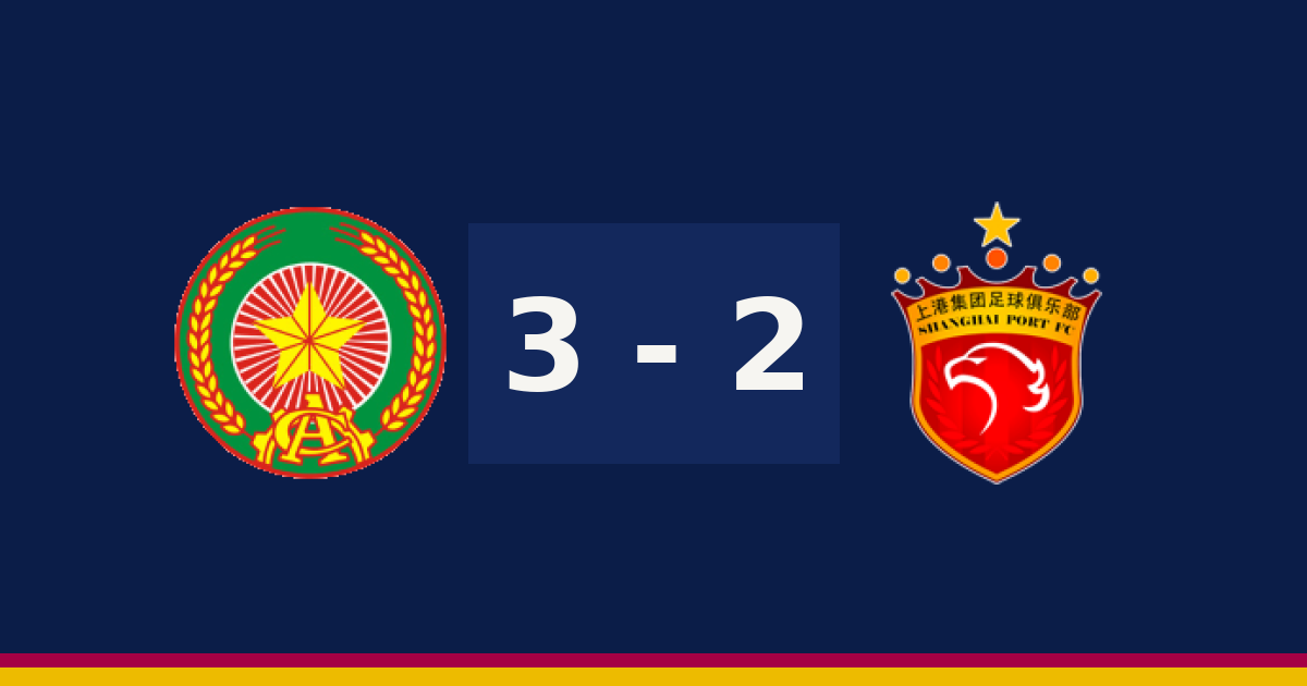مباشر: شنغهاي SIPG 2-3 شرطة الشعب — الدقيقة 84′