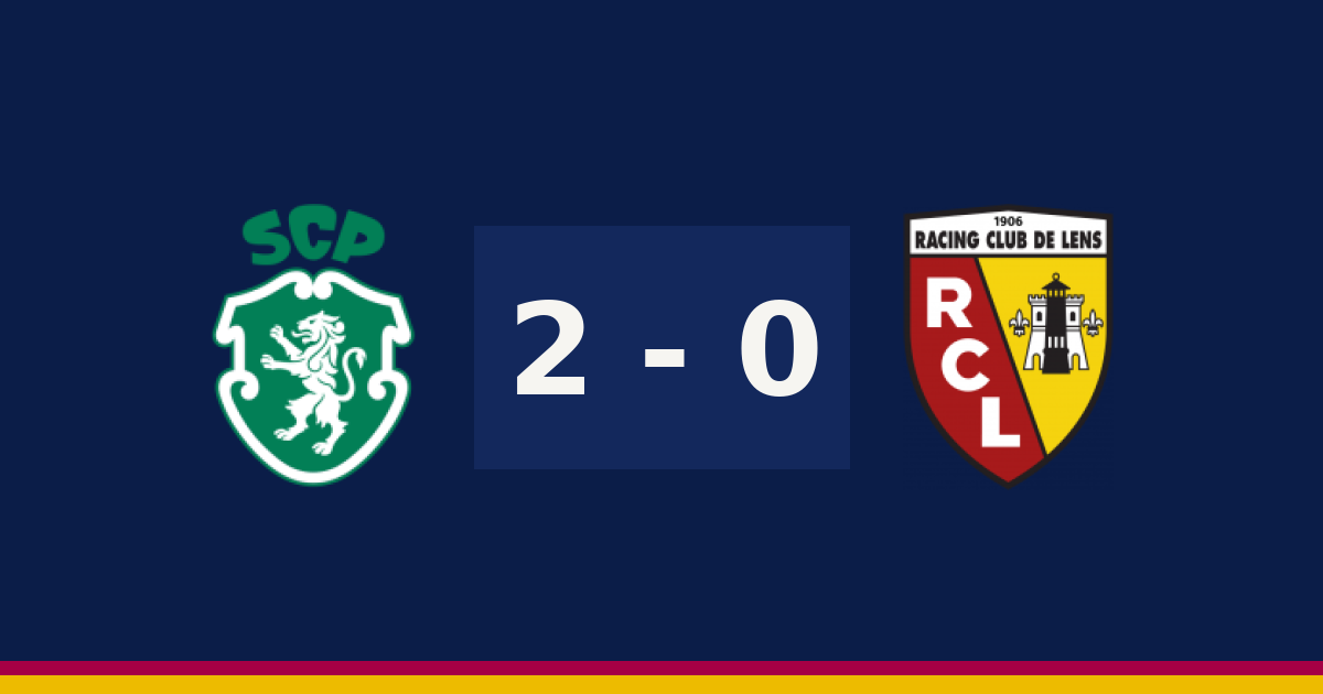 سبورتينغ لشبونة يتجاوز لانس 2-0 في دوري أبطال أوروبا