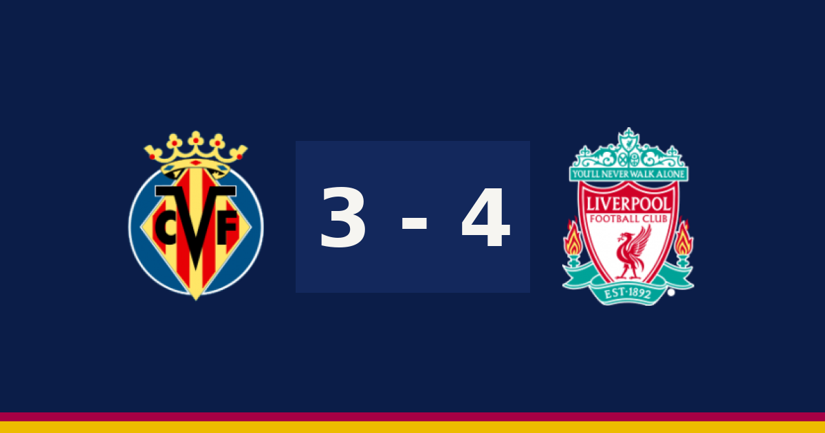 ليفربول يحسم قمة الأهداف السبعة أمام فياريال