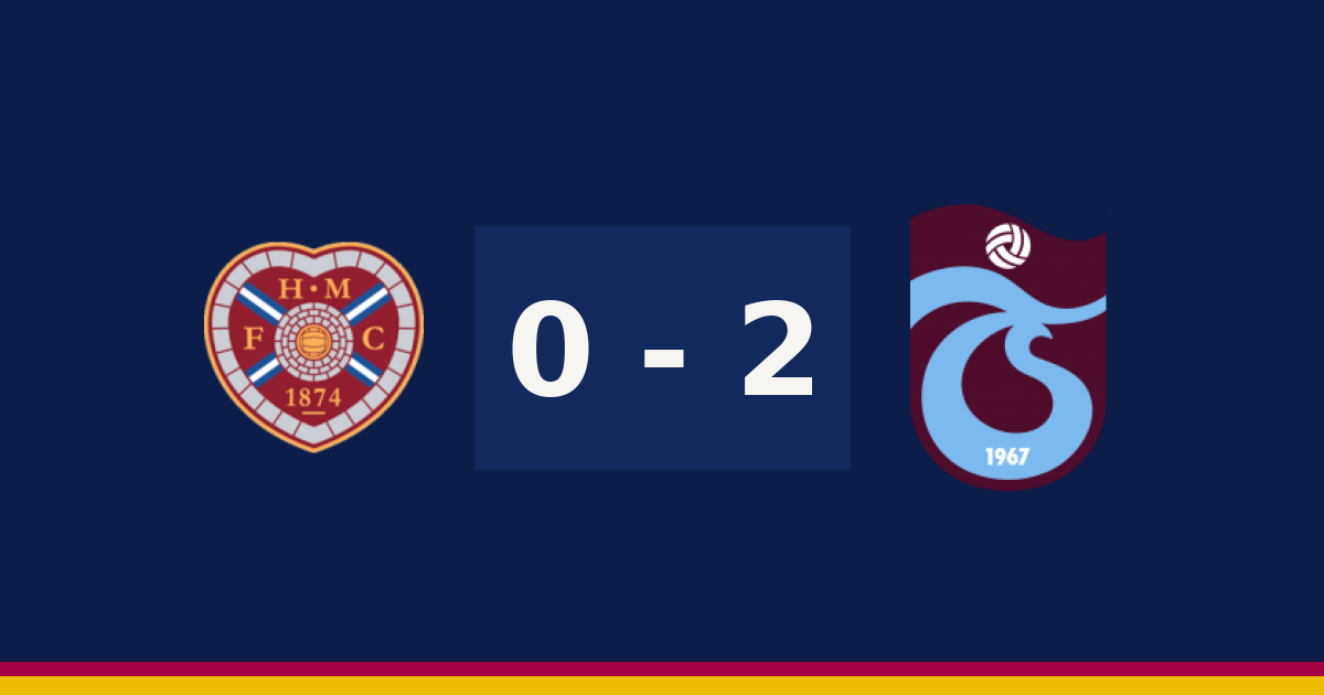 مباشر: ترابزونسبور 2-0 قلب ميدلوثيان — الدقيقة 70′