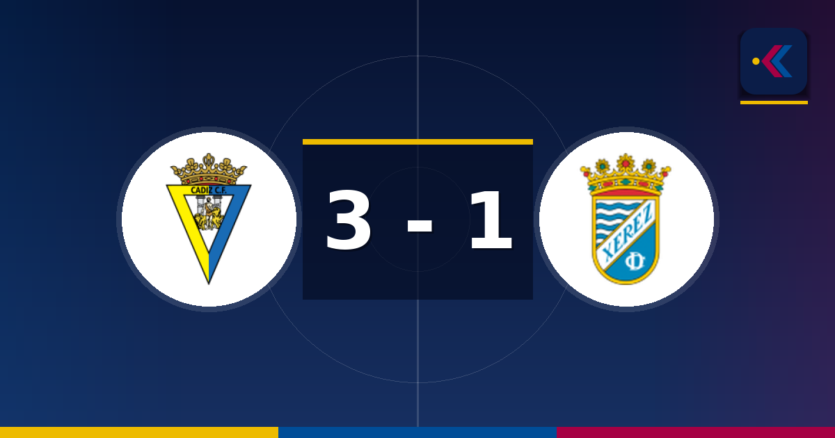 قادس يتجاوز زيريز 3-1 في كأس ملك إسبانيا