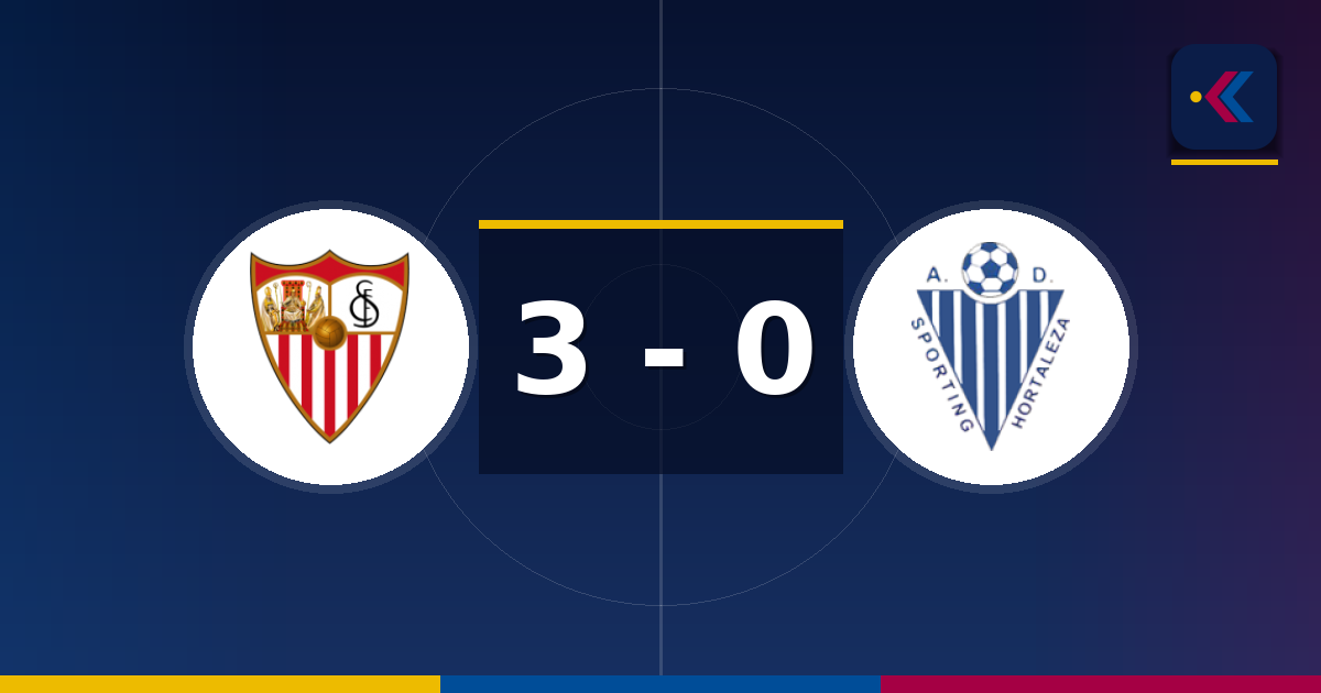 إشبيلية يكتسح هورتاليزا 3-0 في كأس ملك إسبانيا
