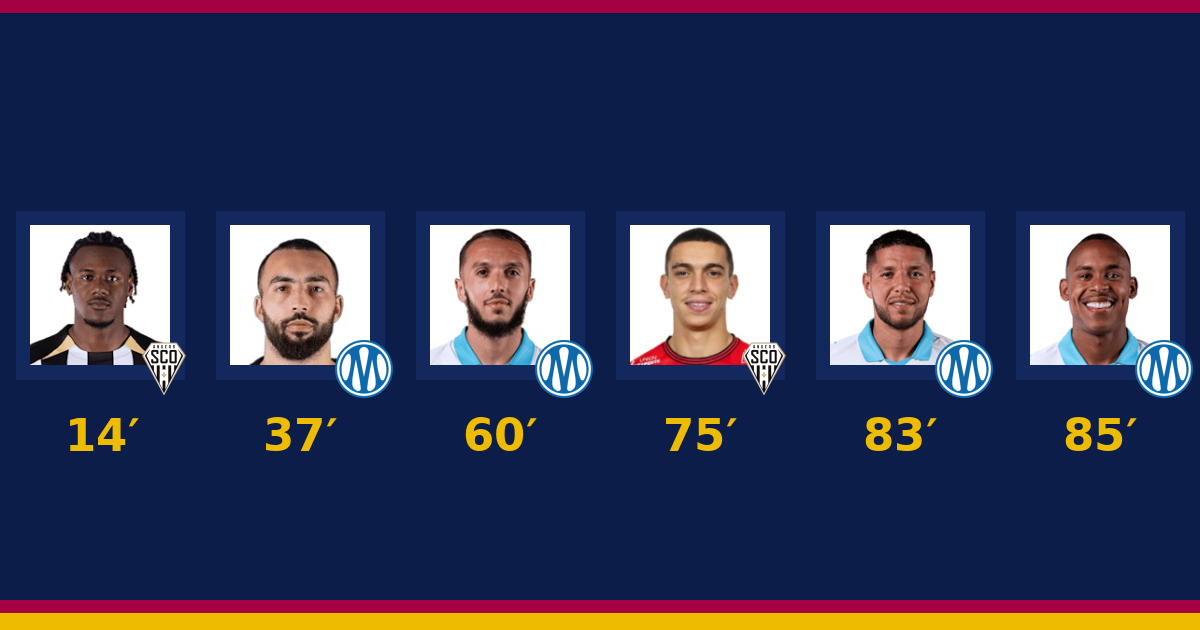 مرسيليا يكتسح أنجيه 5-2 في الدوري الفرنسي