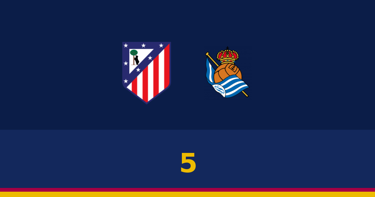 أتلتيكو مدريد وريال سوسيداد يفرضان إيقاع الانتصارات المتتالية